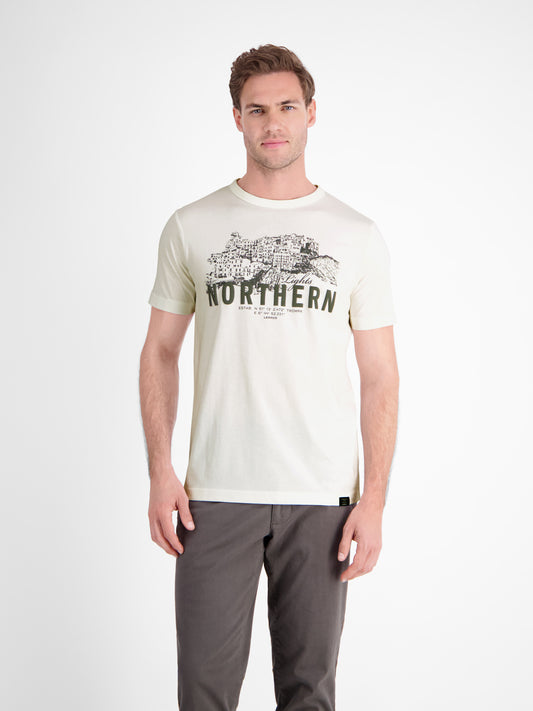 Northern Graphic Serafino t-shirt - Broken White