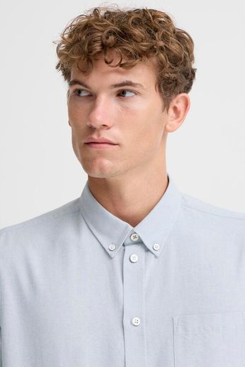 FQGRAND Oxford Shirt LS - Allure blue