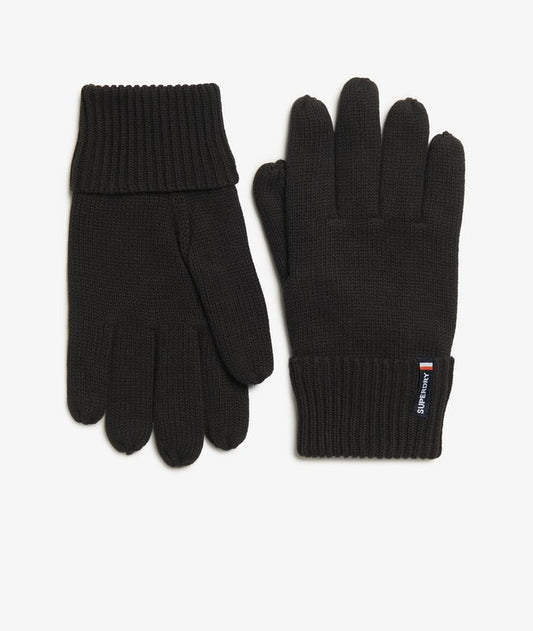 Essential Logo Gloves - Black