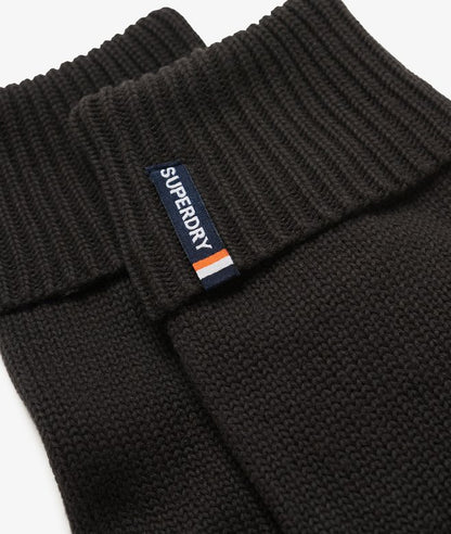 Essential Logo Gloves - Black