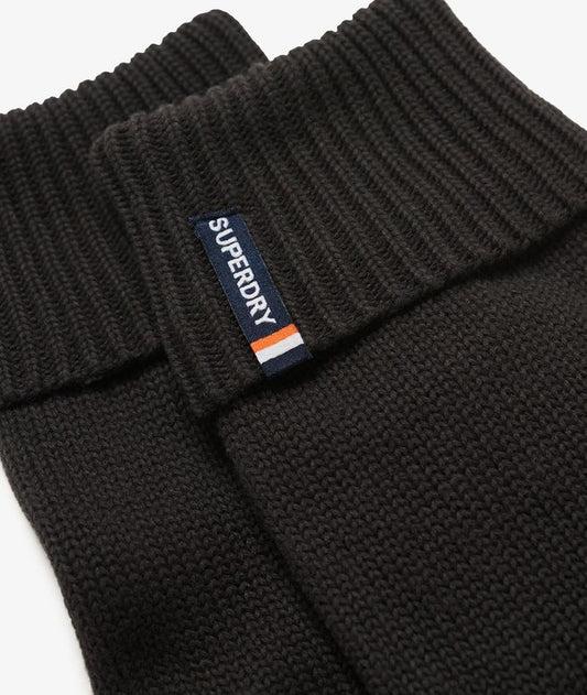 Essential Logo Gloves - Black
