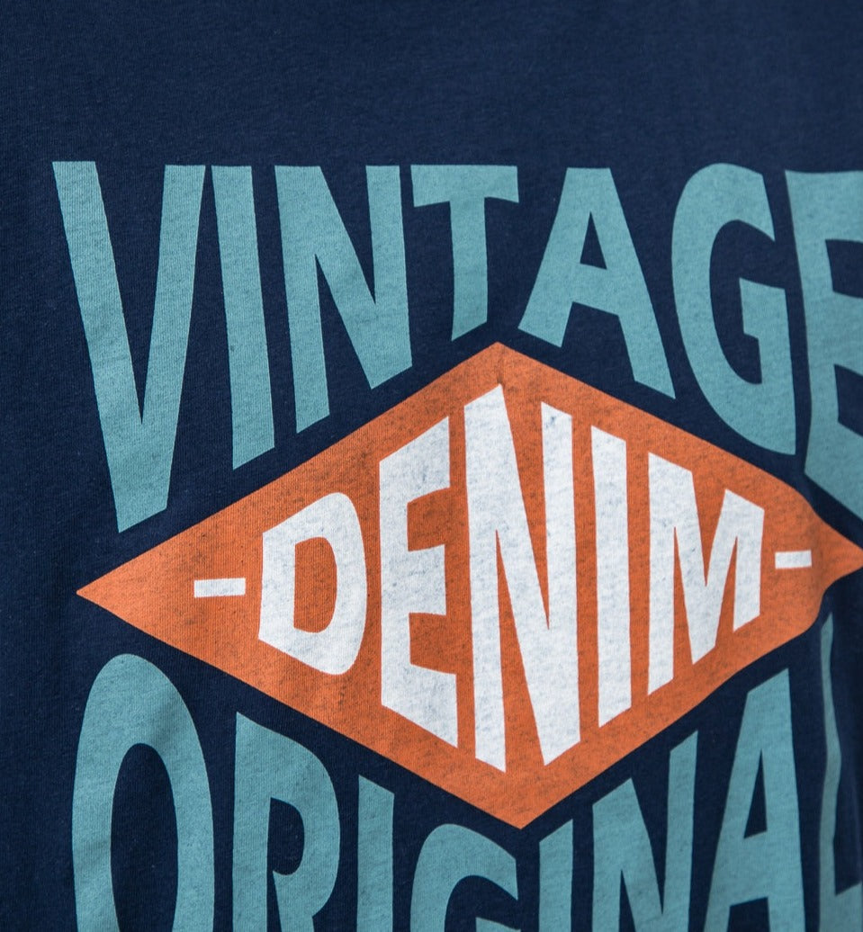 Vintage Denim Graphic Tee