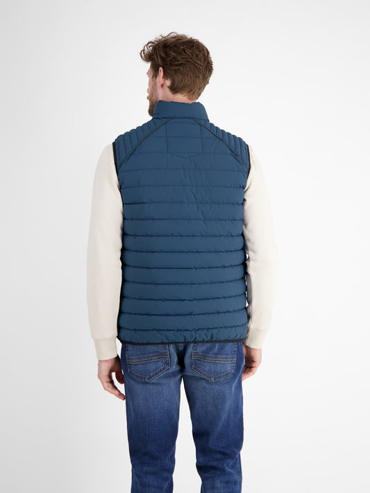 Lerros Quilted Outdoor Gilet - Storm Blue