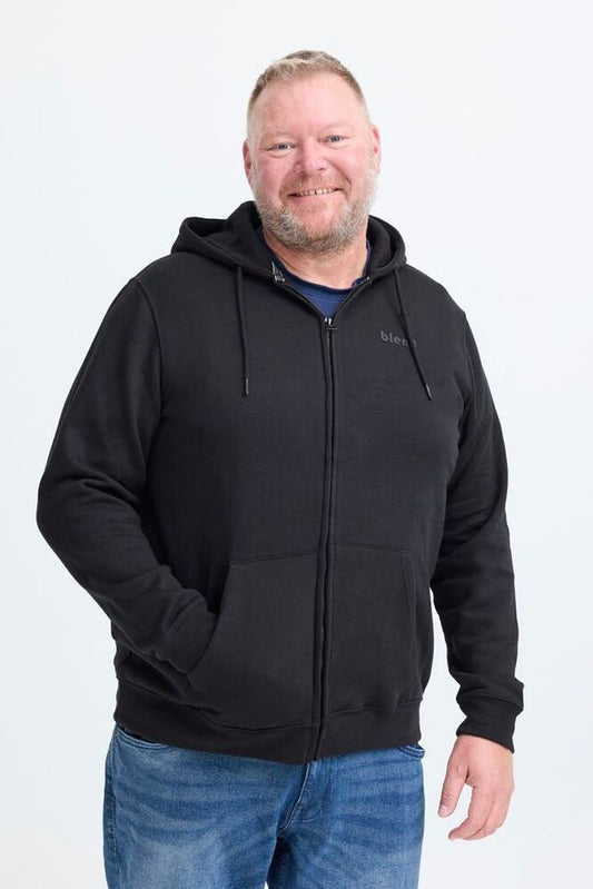 Downton Fullzip Sweatshirt - Black