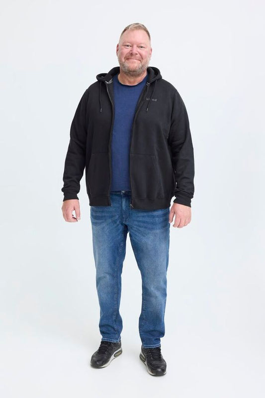 Downton Fullzip Sweatshirt - Black