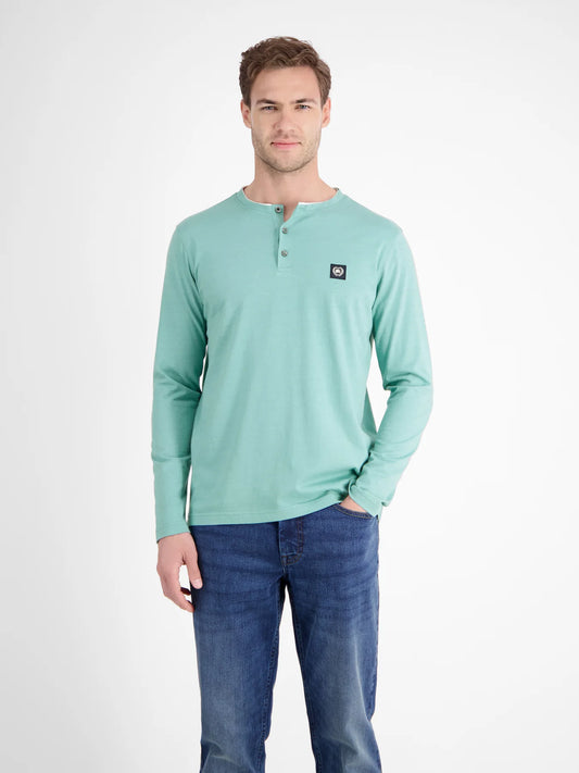 Lerros Long Sleeve Top -Fjord Blue