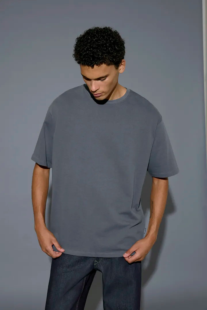 BH Fisher Oversize T-Shirt - Iron Gate