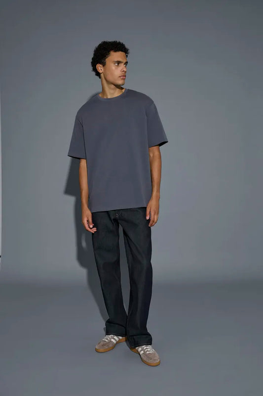 BH Fisher Oversize T-Shirt - Iron Gate