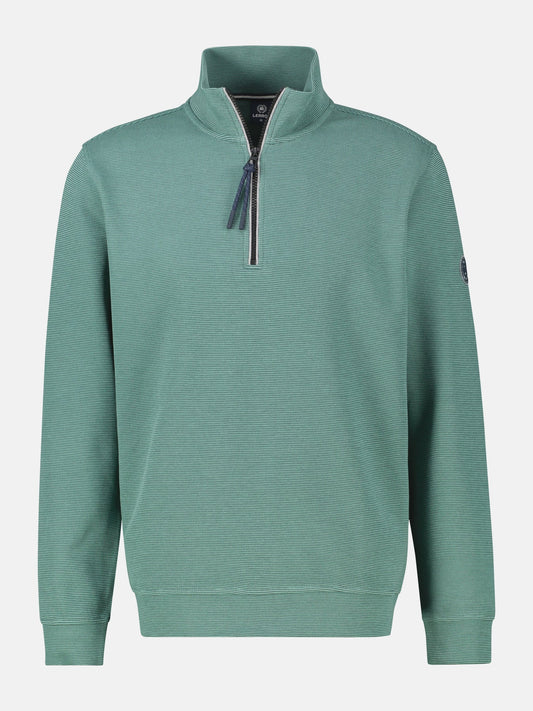 Troyer 1/2 Zip Sweatshirt -Fjord Blue
