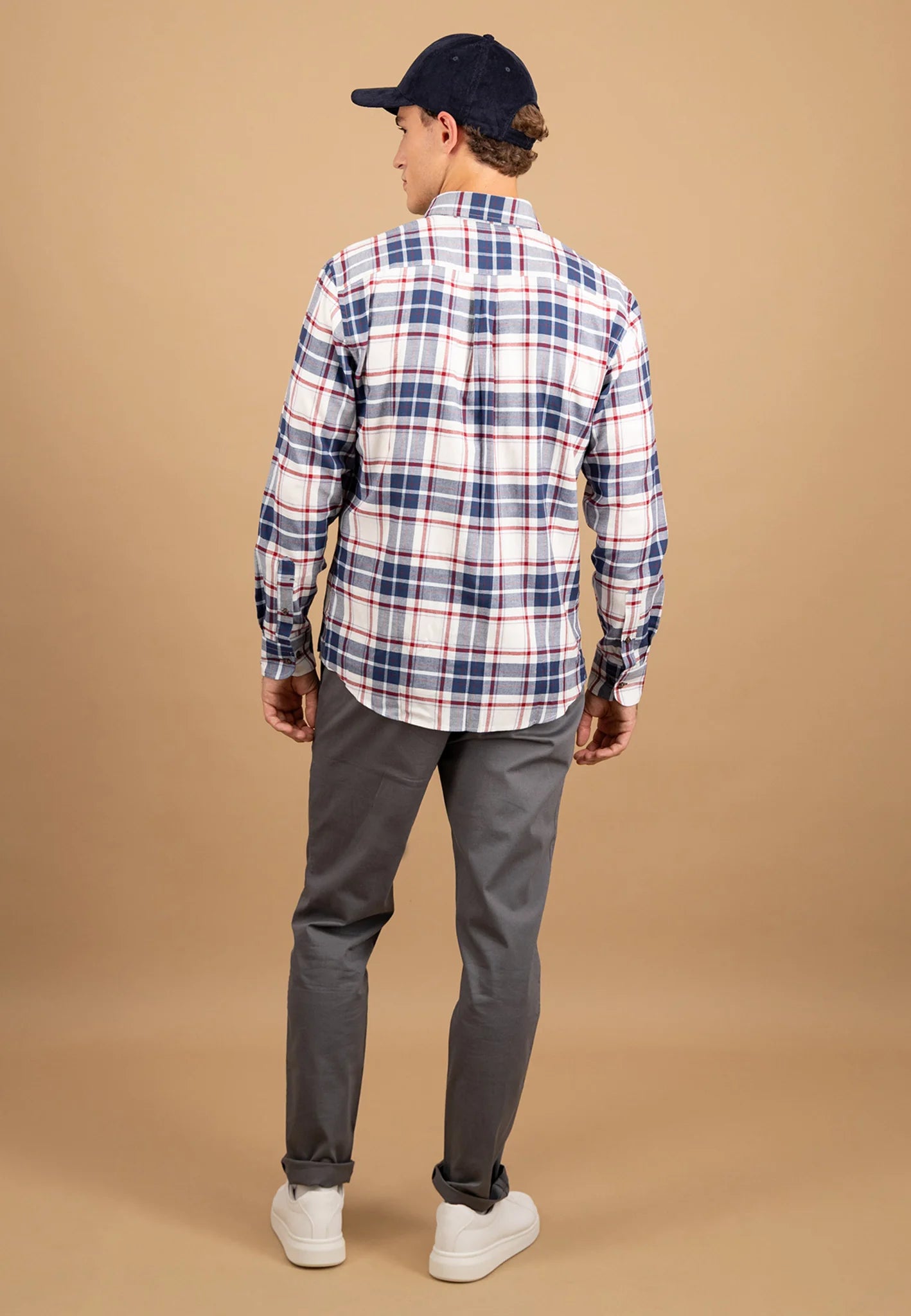 Flannel shirt - Garnet Red
