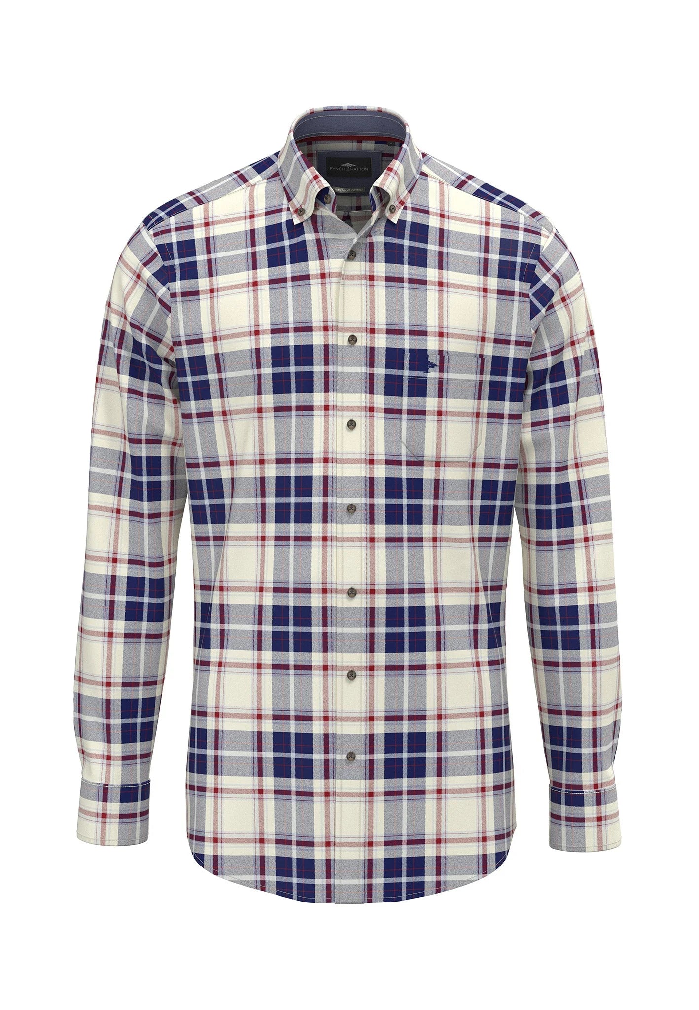 Flannel shirt - Garnet Red