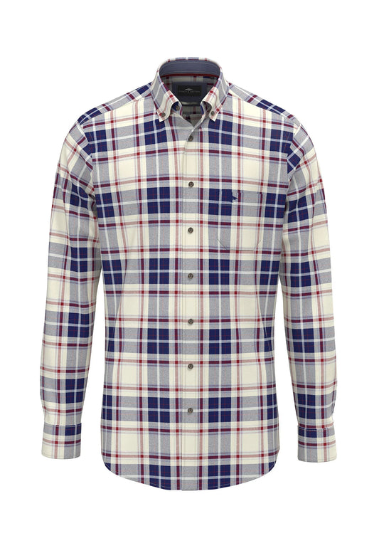 Flannel shirt - Garnet Red