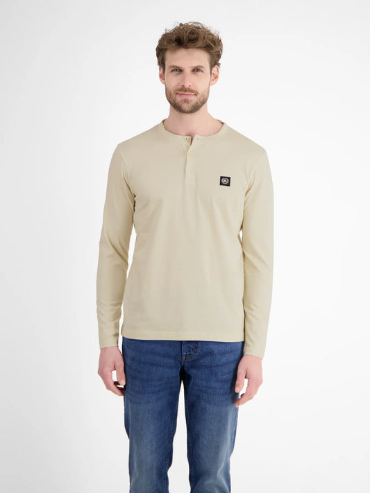 Lerros Long Sleeve Top - Foam White
