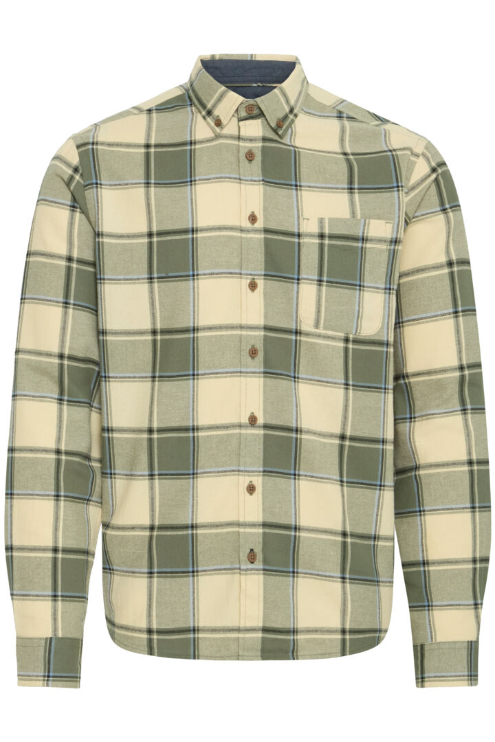Dag Long-Sleeve Check Shirt - Laurel Wreath