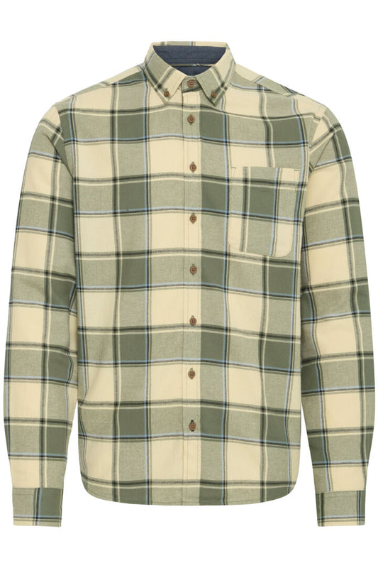 Dag Long-Sleeve Check Shirt - Laurel Wreath