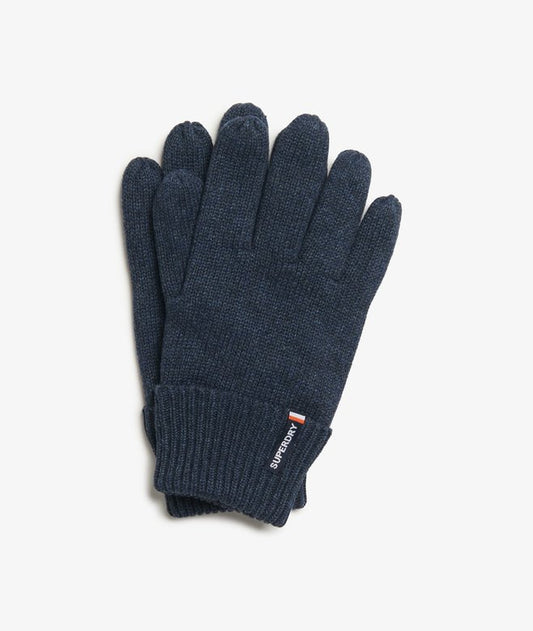 Essential Logo Gloves - Navy Marl