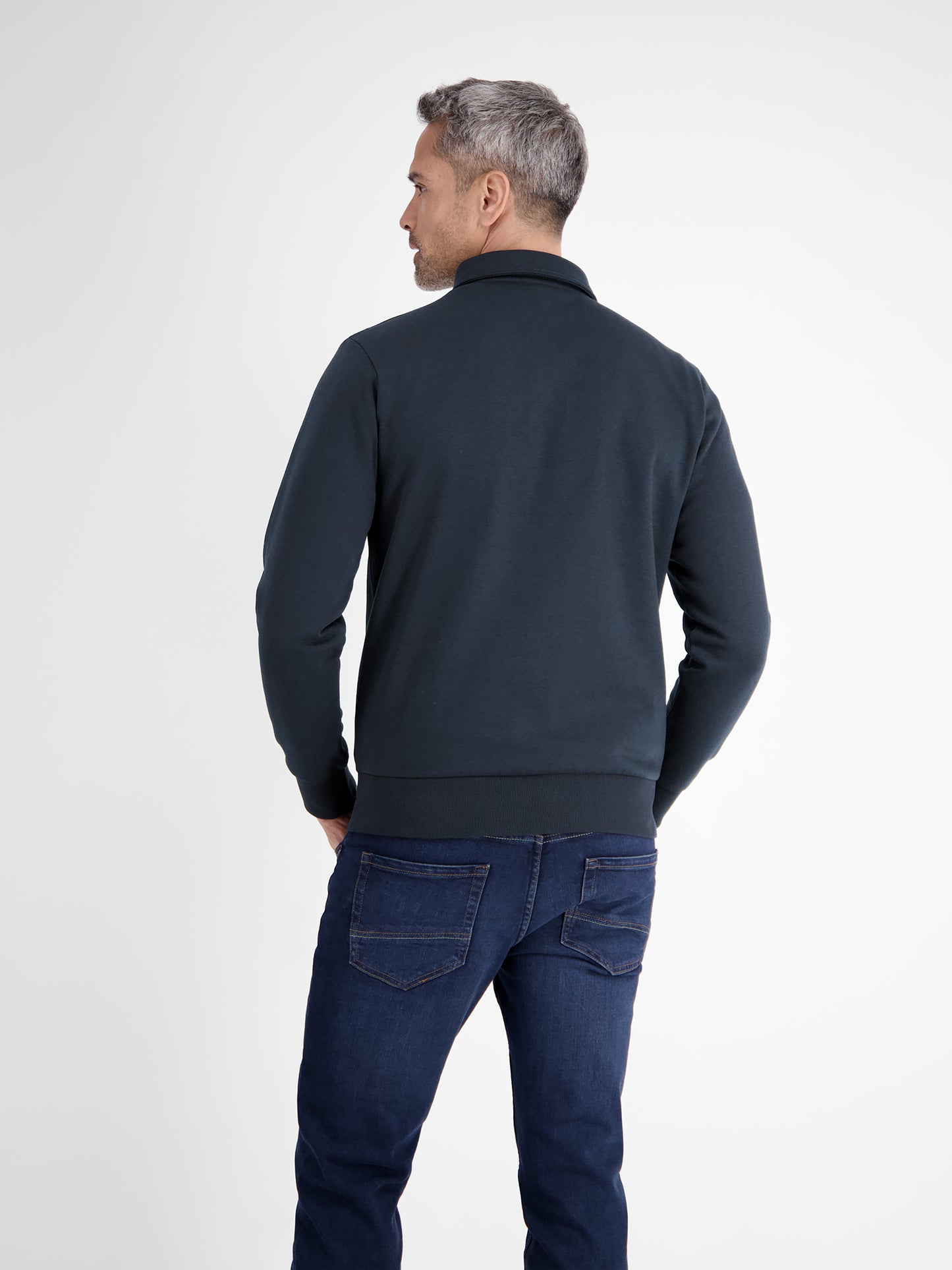 Lerros Rugby Polo Long Sleeve - Classic Navy