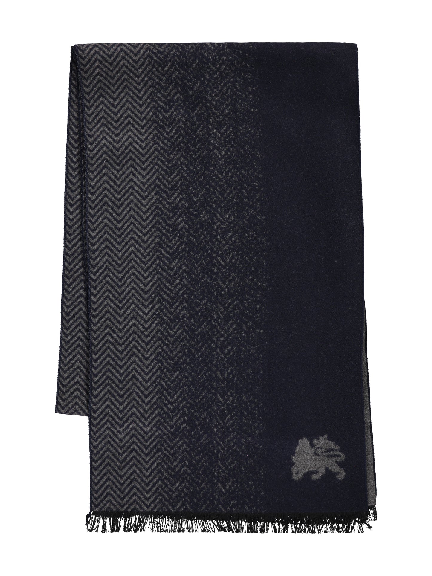 Lerros Subtly Patterned Scarf - Classic Navy