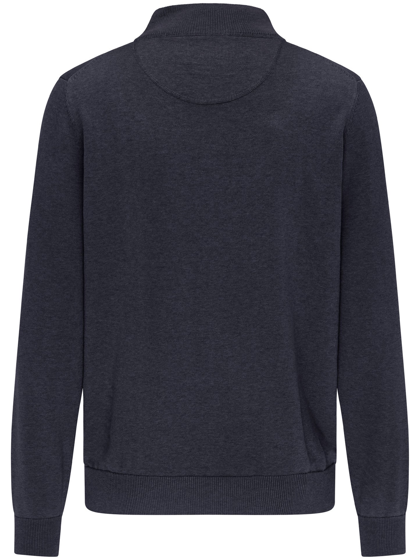 Troyer Zip Knit - Navy