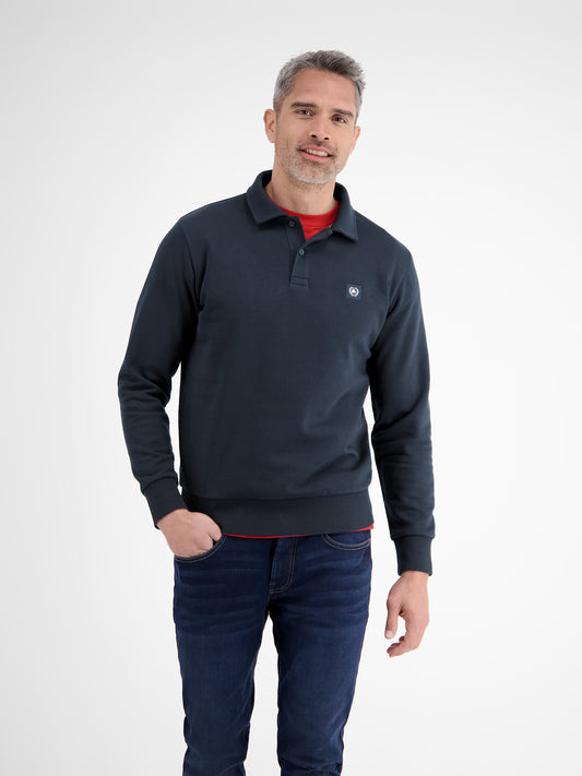 Lerros Rugby Polo Long Sleeve - Classic Navy