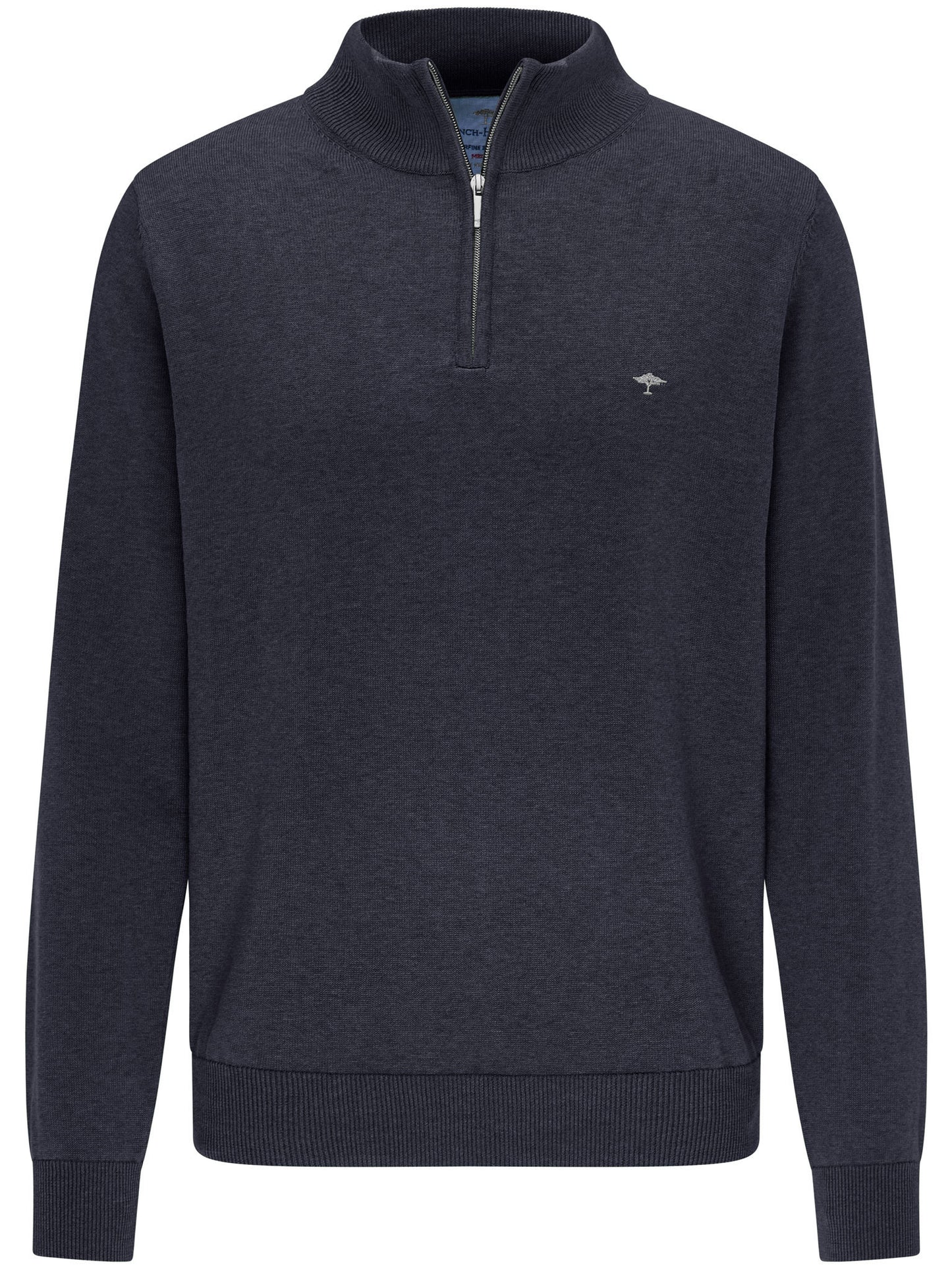 Troyer Zip Knit - Navy