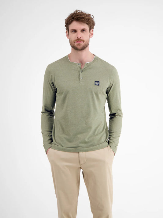 Lerros Long Sleeve Top - Nordic Olive