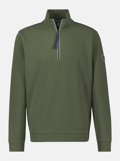 Troyer 1/2 Zip Sweatshirt -Nordic Olive