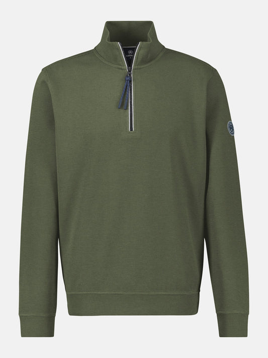 Troyer 1/2 Zip Sweatshirt -Nordic Olive