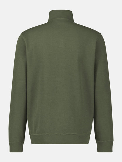 Troyer 1/2 Zip Sweatshirt -Nordic Olive