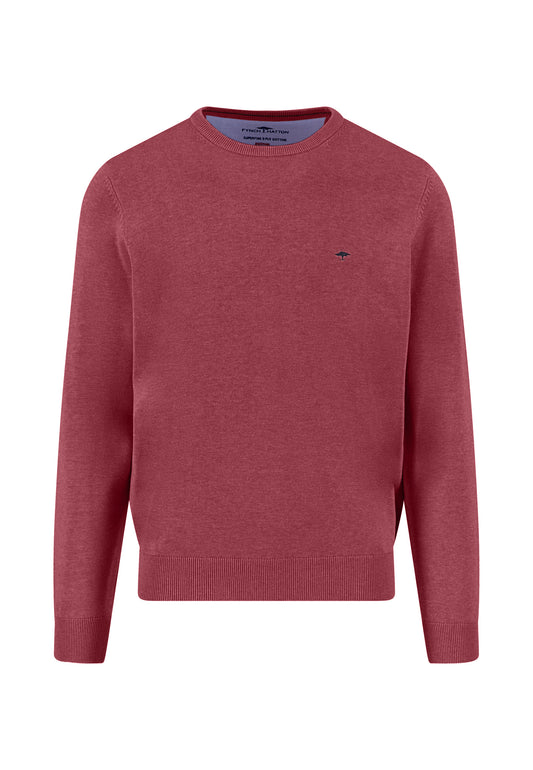 O-Neck Jumper - Berry