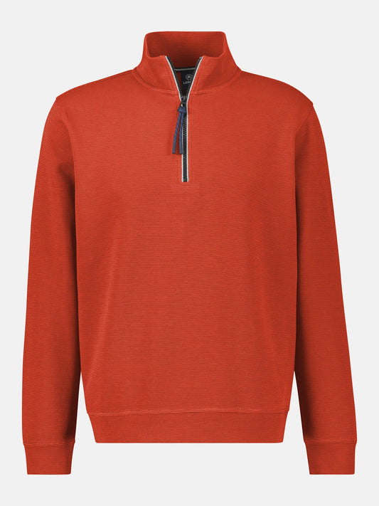 Troyer 1/2 Zip Sweatshirt -Scandinavian Red