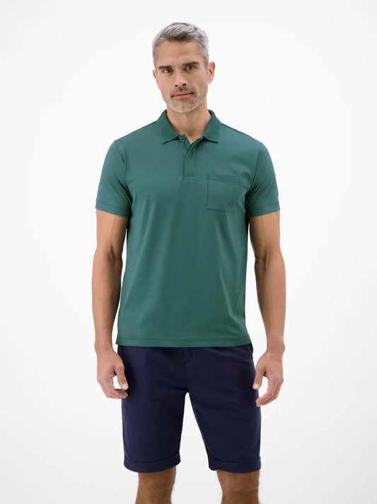 Lerros Cool & Dry Polo Shirt - Soft Teal