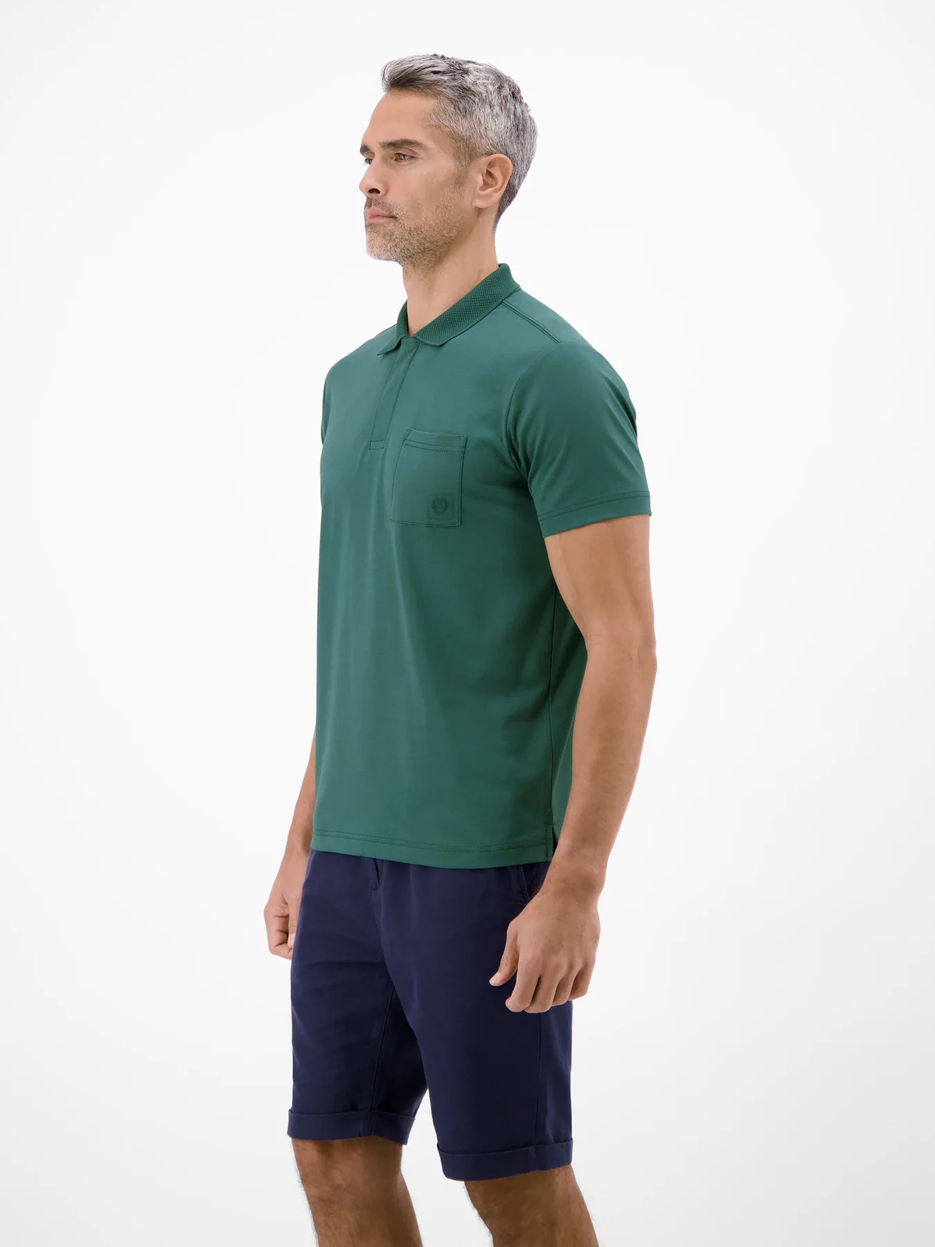 Lerros Cool & Dry Polo Shirt - Soft Teal