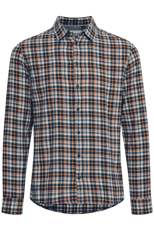 Long Sleeved Checked Shirt