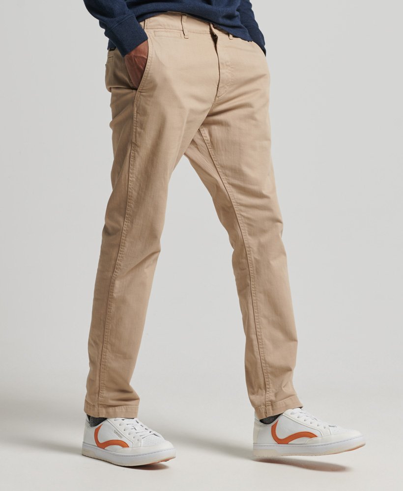 Officers Stonewash Chinos